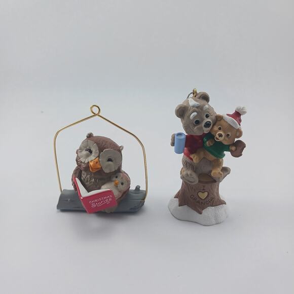 HALLMARK Vintage Christmas Ornaments Dated 1986/1995 - Picture 1 of 5